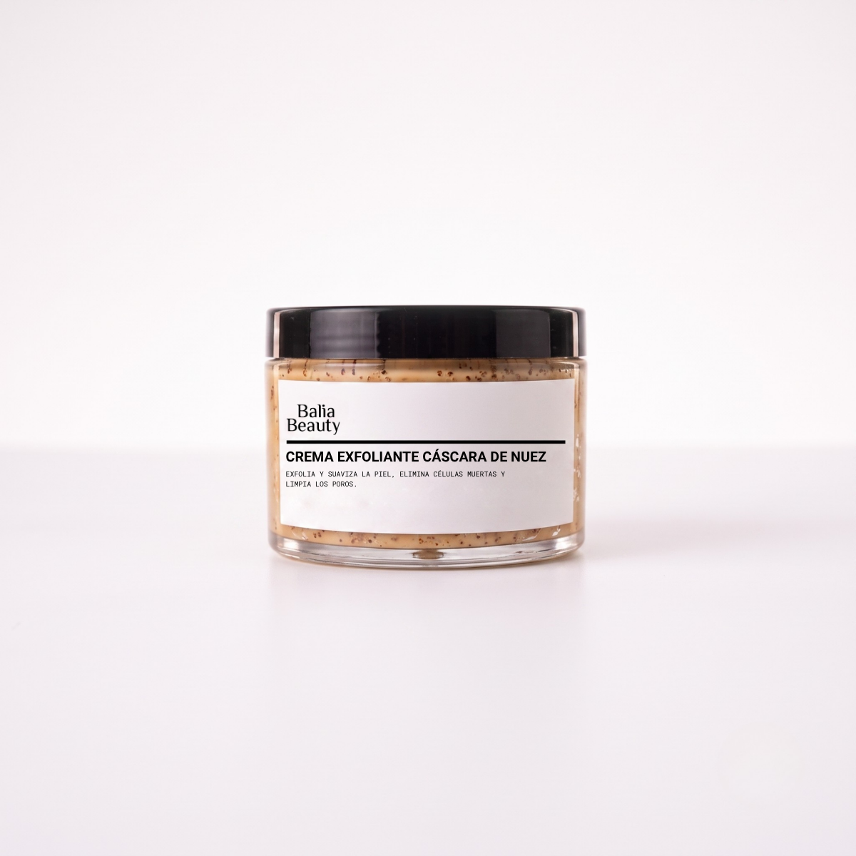 Crema Exfoliante Cáscara de Nuez