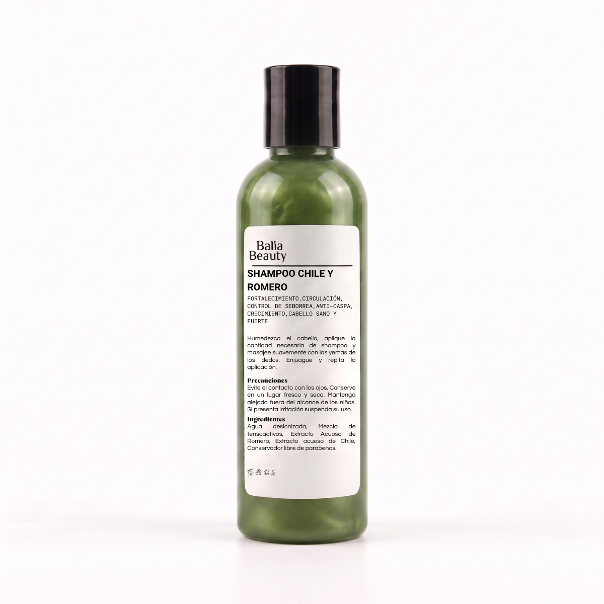Shampoo Chile y Romero