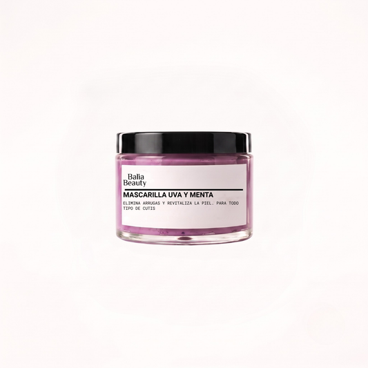 Mascarilla de Uva y Menta