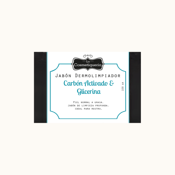 Jabón Dermolimpiador – Carbón Con Glicerina
