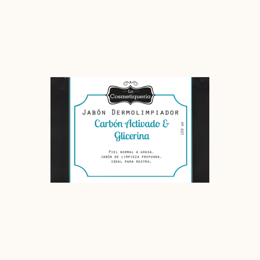 Jabón Dermolimpiador – Carbón Con Glicerina
