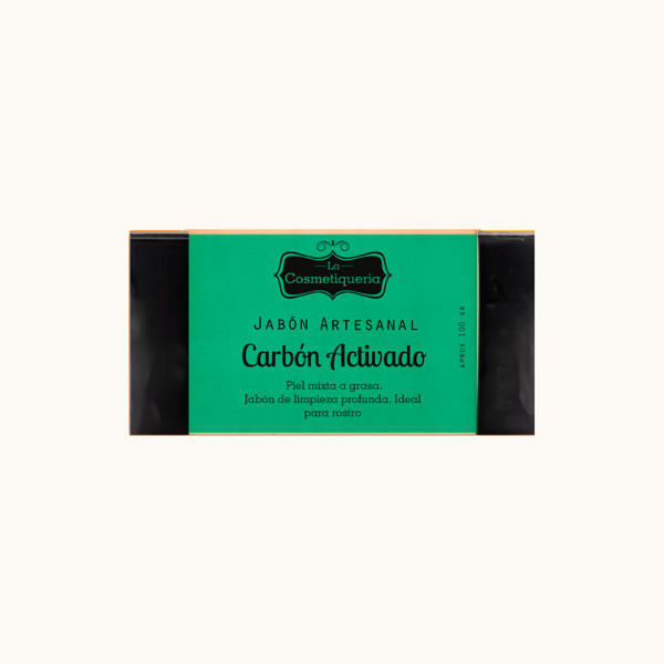 Jabón Artesanal – Carbón Activado