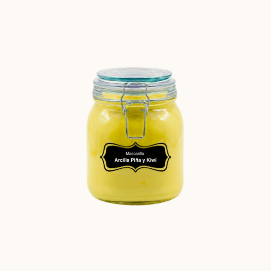 Mascarilla Arcilla Piña y Kiwi